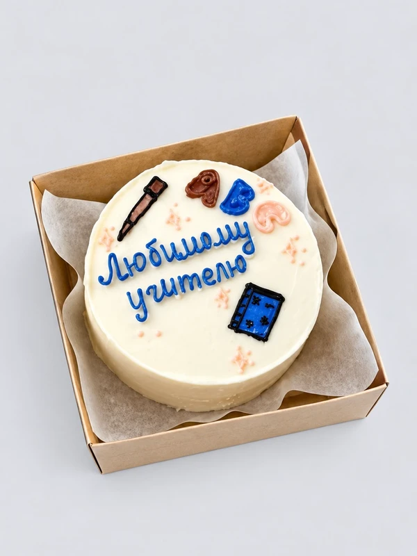 Бенто - торт  "Любимому учителю"
